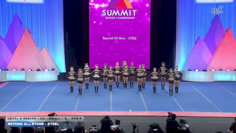 Beyond All Stars - STEEL [2026 L4 Senior - D2 - Small - B Semis] 2026 The D2 Summit