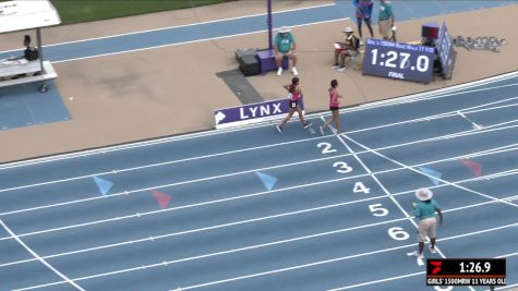 Youth Girls' 1500m Race Walk, Finals 1 - Age 11