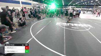 73 lbs Quarterfinal - Jre Whitford, Westlake vs Dominic Marmolejo, Aniciente TC