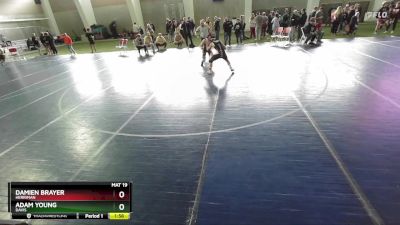 132 lbs Cons. Round 2 - Damien Brayer, Herriman vs Adam Young, Davis