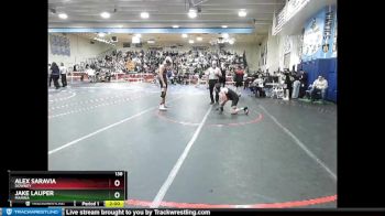 138 lbs Champ. Round 1 - Alex Saravia, Downey vs Jake Lauper, Marina