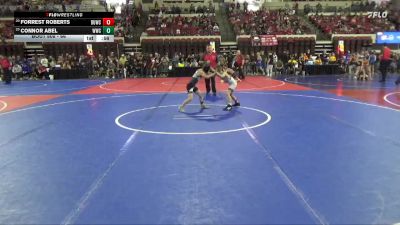 66 lbs Cons. Round 4 - Forrest Roberts, Buzzsaw Wrestling Club vs Connor Abel, Worland Wrestling Club