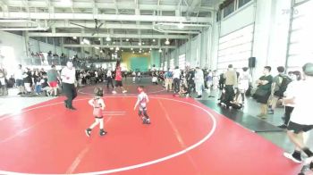 40 lbs Consolation - Isaiah Lopez, Valor Elite Wrestling vs Violet Rothermel, Savage House WC