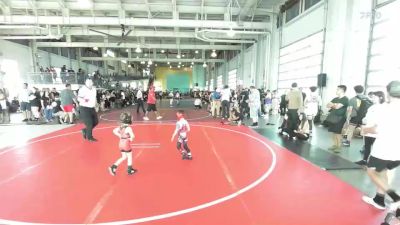 40 lbs Consolation - Isaiah Lopez, Valor Elite Wrestling vs Violet Rothermel, Savage House WC