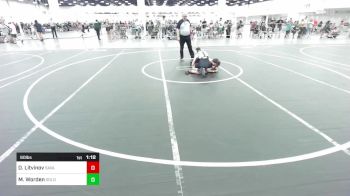 90 lbs Semifinal - Danil Litvinov, Savage House WC vs Mason Worden, Gold Rush Wrestling