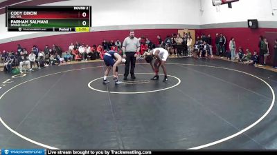 144-147 lbs Round 2 - Cody Dixon, Del Sol vs Parham Salmani, Spring Valley