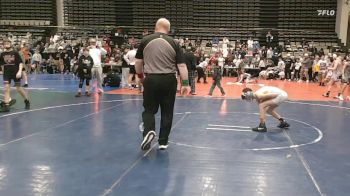 81 lbs Rr Rnd 4 - Eli Levinson, Kingsway - MSC vs Eric Bostard, American MMAW - MSC