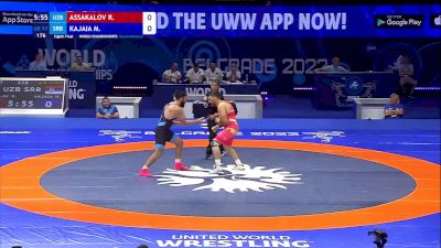 97 kg 1/8 Final - Rustam Assakalov, Uzbekistan vs Mihail Kajaia, Serbia