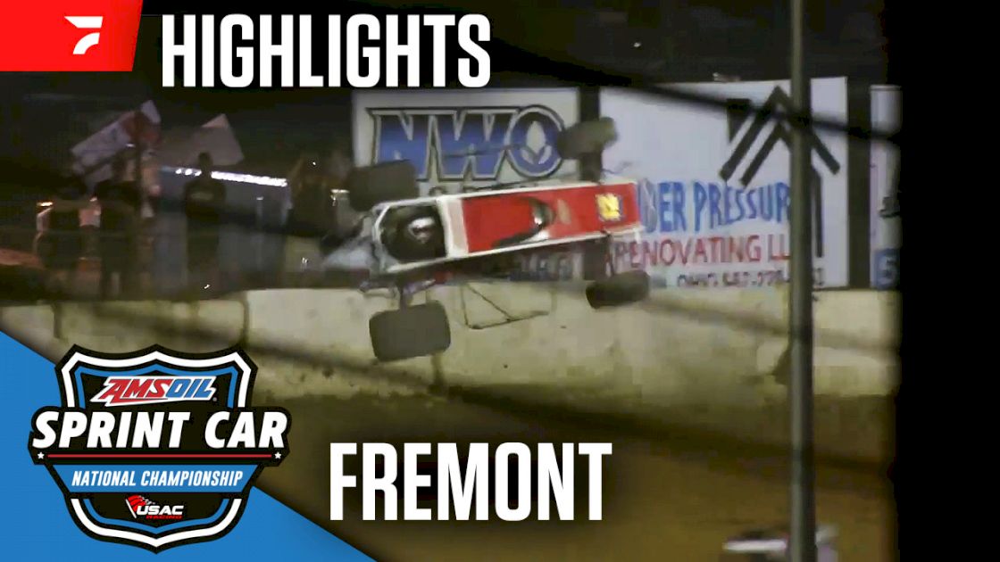 Highlights: USAC Sprints at Fremont Speedway