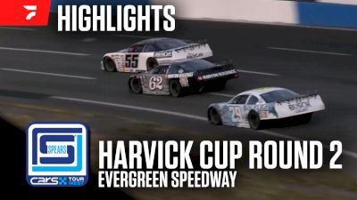 Highlights | 2025 CARS Tour West/Harvick Cup at Evergreen Speedway