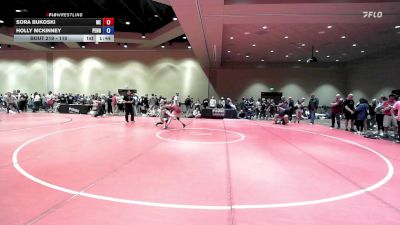 110 lbs Cons. Semis - Sora Bukoski, Maine vs Holly McKinney, Pennsylvania
