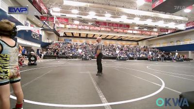 49 lbs 3rd Place - Brandon Givens, Lexington Wrestling Club vs Everlee Henderson, Standfast OKC