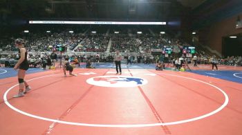 140 lbs Quarterfinal - Kaylie Julander, Kemmerer vs Lilyana Juarez, Campbell County