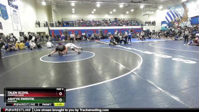 190 lbs Cons. Round 2 - Talen Scovil, Mountain Home vs Ashtyn Swentik, Hanford