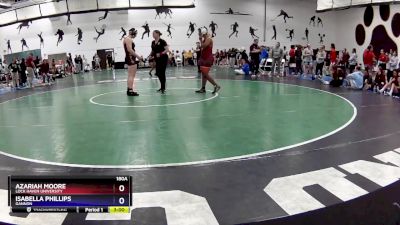 180A Cons. Semi - Azariah Moore, Lock Haven University vs Isabella Phillips, Gannon