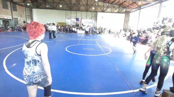 105 lbs Rr Rnd 1 - Cheyenne Owens, Warner Eagles Youth Wrestling vs Addisyn Bunch, Lady Outlaw Wrestling Academy