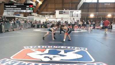 130 lbs Round Of 16 - Isaac Jaynes, Journeymen WC vs Jonathan Cutrone, Wantagh
