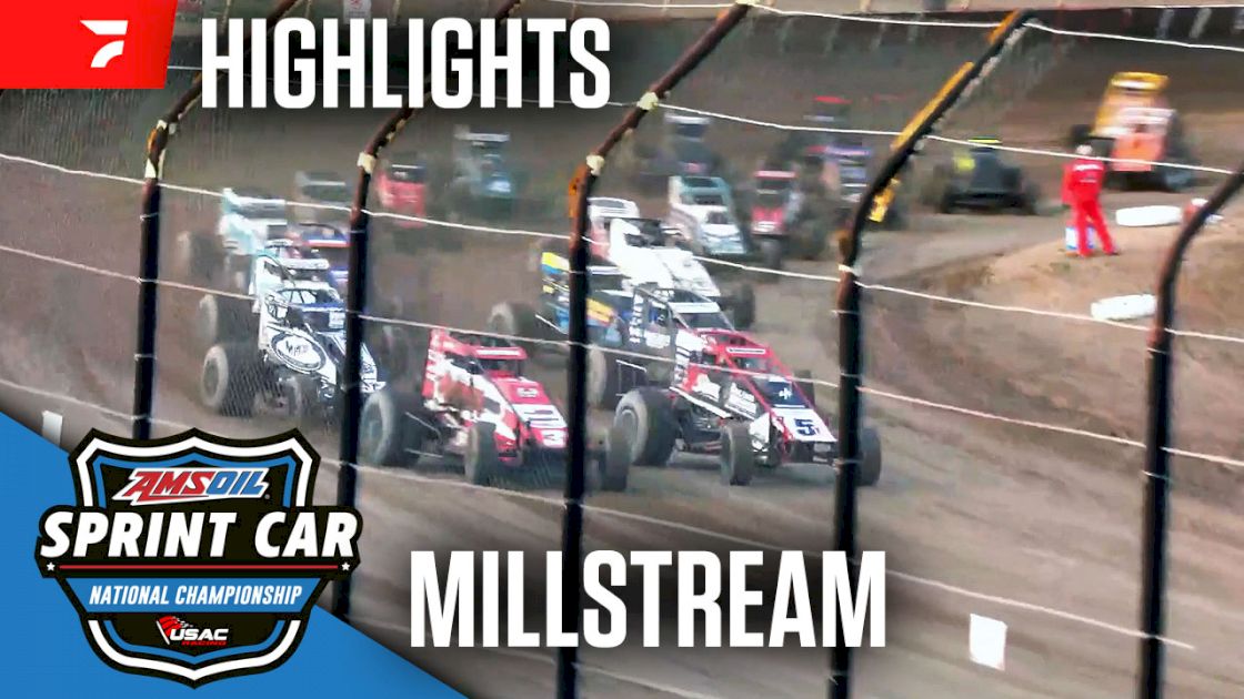 Highlights: USAC Sprints at Millstream Speedway