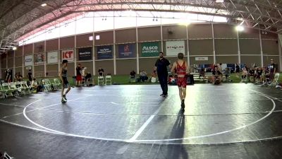 100 lbs Jackson Schroeder, Nebraska vs Alejandro De La Rosa, Arizona Blue