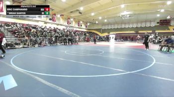 144 lbs Champ. Round 2 - Eric Campanaro, Rubidoux vs Brian Santos, Ramona (Riverside)
