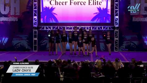 Cheer Force Elite - Lady Onyx [2023 L2.1 Junior - PREP 3/24/2023] 2023 ACDA Reach the Beach Grand Nationals - DI/DII