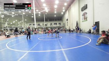 162 lbs Rr Rnd 3 - Storm Kroken, VHW Red - HSC vs Owen Collins, Sly Fox Gray WC - HSC