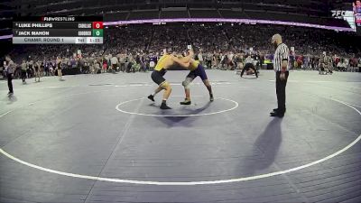 D2-190 lbs Champ. Round 1 - Jack Mahon, Goodrich HS vs Luke Phillips, Cadillac HS