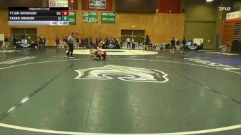 133 lbs Champ. Round 1 - Tadeo Aragon, Santa Ana College vs Tyler Spuehler, Sacramento City College