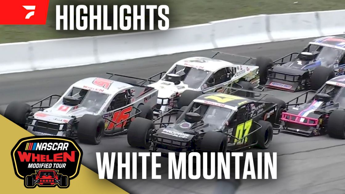 Highlights: NASCAR Whelen Modified Tour at White Mountain