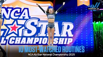 Re-Live The 10 Most-Watched Routines From The 2025 NCA All-Star Nationals