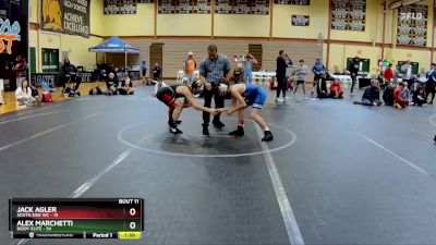 115 lbs Round 3 (10 Team) - Alex Marchetti, Diddy Elite vs JACK AGLER, South Side WC