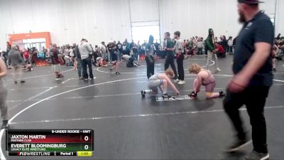 Round 1 - Everett Bloomingburg, Legacy Elite Wrestling vs Jaxton Martin, Panther Club