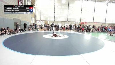 63 lbs Round 4 - Mason Williams, Bonneville Wrestling Club vs Hudson Aldrich, 208 Badgers Wrestling Club