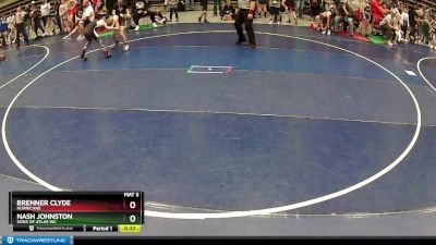 100 lbs 1st Place Match - Brenner Clyde, Hurricane vs Nash Johnston, Sons Of Atlas WC