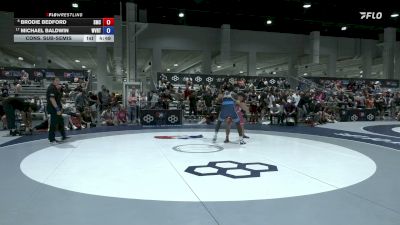 77 kg Cons. Sub-semis - Brodie Bedford, Spartan Mat Club vs Michael Baldwin, WVRTC