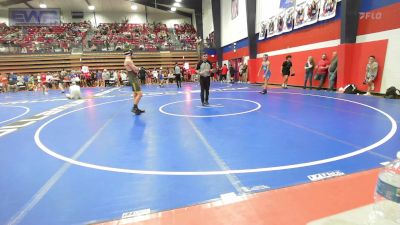 155 lbs Quarterfinal - Kolt Stevens, Fort Gibson vs Jonas Zeliff, Cleveland