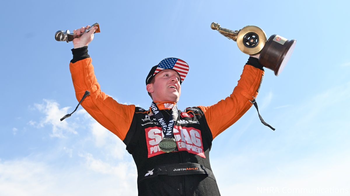 Justin Ashley Dominates NHRA Norwalk Nationals with No. 1 Qualifier and Win