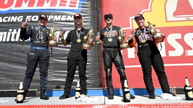 Prock, Ashley, Reed & Hall Win At NHRA Summit Racing Equipment