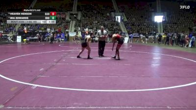 1-5A 165 3rd Place Match - Heaven Henson, Cleburne County vs Mia Edwards, Elberta HS