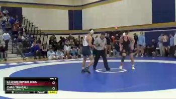 141 lbs Semis & Wb (16 Team) - CJ Christopher Shea, Wesleyan (CT) vs Chris Tringali, Roger Williams