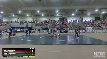 AA 160 lbs 1st Place Match - Max Norman, Dobyns Bennett vs Tre McTorry, Nolensville