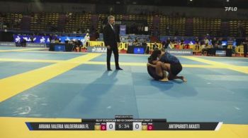 Ariana Valeria Valderrama Fl vs Antiparioti Akasti 2026 IBJJF European NoGi