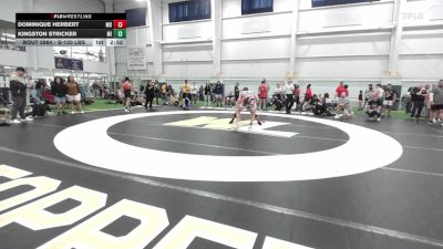 S-120 lbs Semifinal - Dominique Herbert, MD vs Kingston Stricker, MI