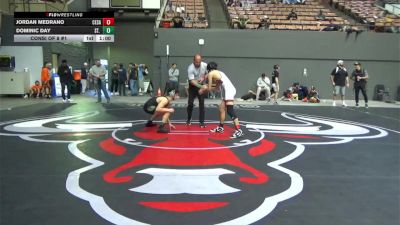 115 lbs Consi Of 8 #1 - Jordan Medrano, Cesar Chavez vs Dominic Day, St. Joseph