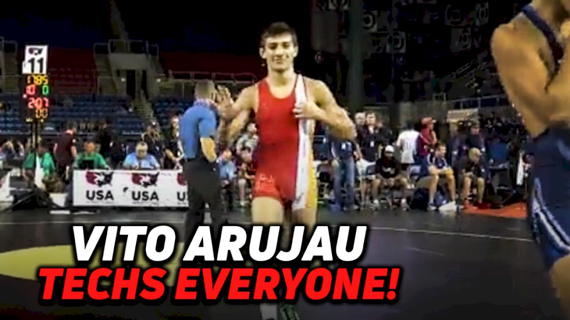 World Champion Vito Arujau Techs His Way Through 2015 Fargo