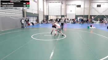 150 lbs Semifinal - Luke Cleaver, The Best Wrestler vs Drake Troxel, Nebraska Wrestling Academy