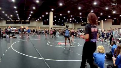 55 lbs Round 3 (4 Team) - Karleigh Wright, Patriots WC Red vs Vacant Vacant, NC National Team