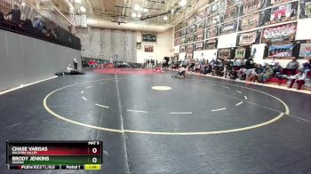126-127 lbs Round 2 - Brody Jenkins, Legend vs Chase Vargas, Ralston Valley