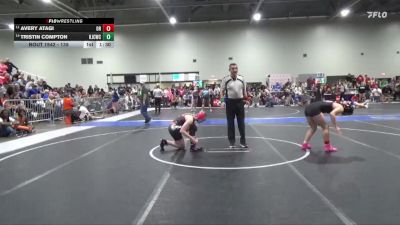 135 lbs Cons. Round 1 - Tristin Compton, Hoisington Jr Cardinal Wrestling Club vs Avery Atagi, Olathe Raptor