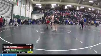 197 lbs Champ. Round 2 - Ruger Wyneken, Western State Colorado University vs Donald Negus, Unattached - Colorado Mesa U